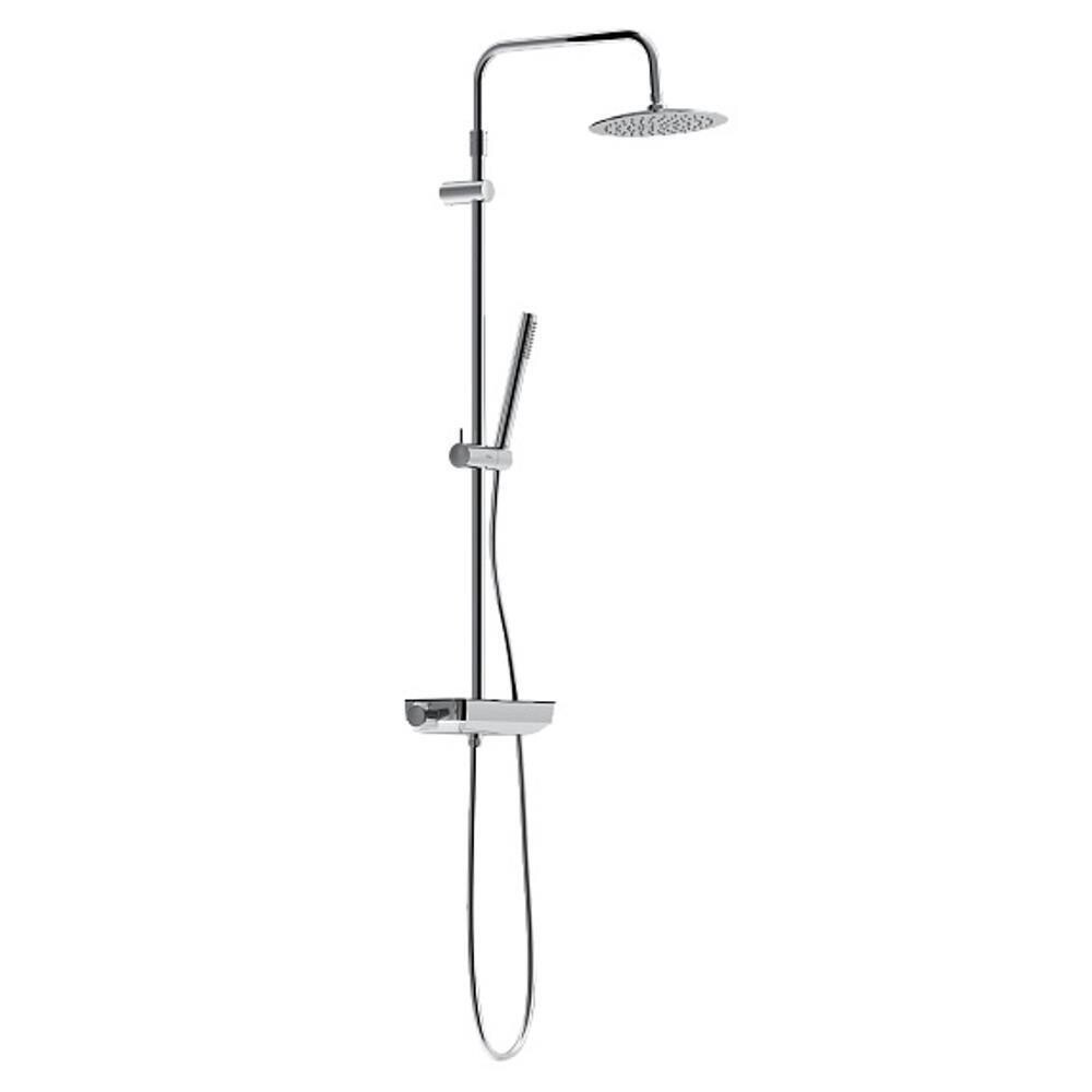 Душевая система Damixa Scandinavian Pure с верхним душем с лейкой хром (936780000)