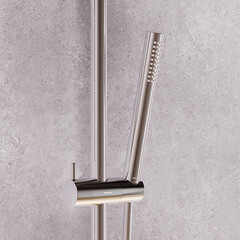 Душевая система Damixa Scandinavian Pure с верхним душем с лейкой хром (936710000) - фото 7