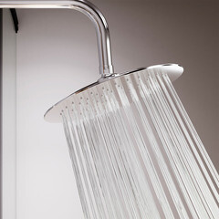 Душевая система Damixa Scandinavian Pure с верхним душем с лейкой хром (936710000) - фото 2