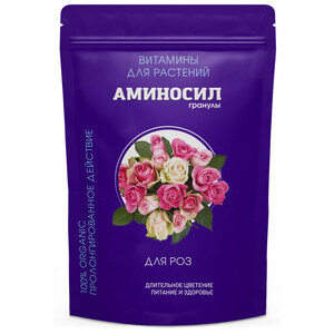 Удобрение для роз гранулированное Витамины Аминосил 300 г — купить в ...