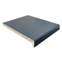 Подоконник ПВХ Bauset 300х2000х20 мм антрацит матовый - фото 2