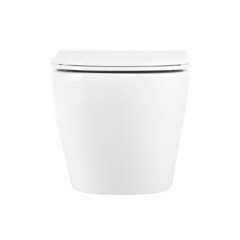 Унитаз подвесной BelBagno Uno безободковый с сиденьем дюропласт микролифт (BB3105CHR/SC) - фото 8