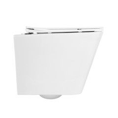 Унитаз подвесной BelBagno Due безободковый с сиденьем дюропласт микролифт (BB3103CHR/SC) - фото 6