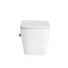 Унитаз подвесной BelBagno Due безободковый с функцией биде и сиденьем дюропласт микролифт (BB3103CHR-BS/SC) - фото 4