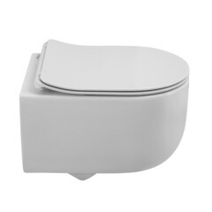 Унитаз подвесной BelBagno Soft-Tor безободковый с сиденьем дюропласт микролифт смыв торнадо (BB084CH-TOR/BB2034SC) - фото 8