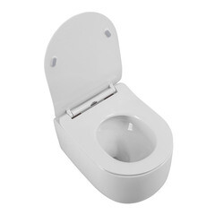 Унитаз подвесной BelBagno Soft-Tor безободковый с сиденьем дюропласт микролифт смыв торнадо (BB084CH-TOR/BB2034SC) - фото 2