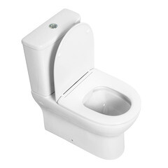 Унитаз-компакт BelBagno Energia безободковый с горизонтальным выпуском с сиденьем дюропласт микролифт белый (BB8134CPR-SC) - фото 3