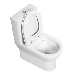 Унитаз-компакт BelBagno Energia безободковый с горизонтальным выпуском с сиденьем дюропласт микролифт белый (BB8134CPR-SC) - фото 7