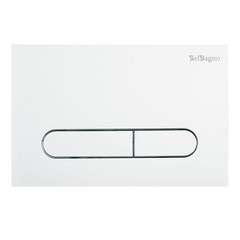 Изображение товара Клавиша смыва для инсталляций BelBagno Prospero белая (BB004-PR-BIANCO)