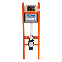 Инсталляция BelBagno Expert 40 для подвесного унитаза узкая без кнопки (BB004-40 EXPERT) - фото 6