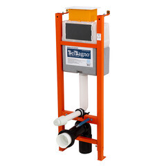 Инсталляция BelBagno Expert 40 для подвесного унитаза узкая без кнопки (BB004-40 EXPERT) - фото 5