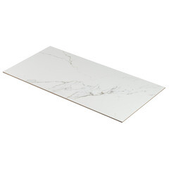 Керамогранит Lavelly Calacatta Palace белый полированный 1200х600х8,5 мм (2 шт.=1,44 кв.м) - фото 4