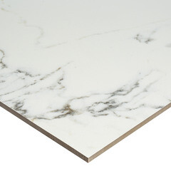 Керамогранит Lavelly Calacatta Palace белый матовый 1200х600х8,5 мм (2 шт.=1,44 кв.м) - фото 5