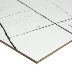 Керамогранит Lavelly Marble Accent белый полированный 1200х600х8,5 мм (2 шт.=1,44 кв.м) - фото 11