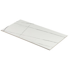 Керамогранит Lavelly Marble Accent белый матовый 1200х600х8,5 мм (2 шт.=1,44 кв.м) - фото 6