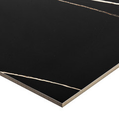 Керамогранит Lavelly Marble Accent черный полированный 1200х600х8,5 мм (2 шт.=1,44 кв.м) - фото 6