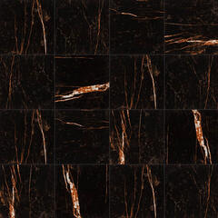 Керамогранит Lavelly Marble Nero черный полированный 600х600х8,2 мм (4 шт.=1,44 кв.м) - фото 10