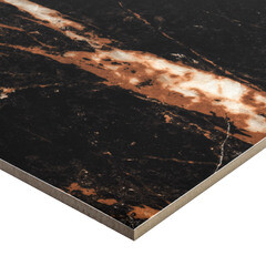 Керамогранит Lavelly Marble Nero черный полированный 1200х600х8,5 мм (2 шт.=1,44 кв.м) - фото 9