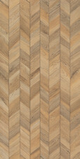 Керамогранит Lavelly Chevron Wood Mini рельеф бежевый матовый 1200х600х8,5 мм (2 шт.=1,44 кв.м)