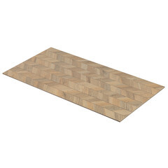 Керамогранит Lavelly Chevron Wood Mini рельеф бежевый матовый 1200х600х8,5 мм (2 шт.=1,44 кв.м) - фото 7