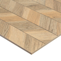 Керамогранит Lavelly Chevron Wood Mini рельеф бежевый матовый 1200х600х8,5 мм (2 шт.=1,44 кв.м) - фото 6