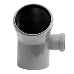 Отвод Valfex d110х50 мм 45° пластиковый с выходом d50 мм правый для внутренней канализации (23112150) - фото 2