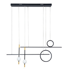 Изображение товара Светильник светодиодный подвесной Arte Lamp Polaris 3000-5700К 85 Вт 12,5 кв.м черный IP20 (A2610SP-85BK)