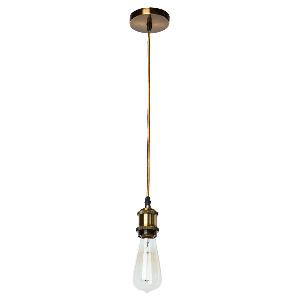 Изображение товара Подвесной светильник Arte Lamp Electra E27 медь металлиқ классика