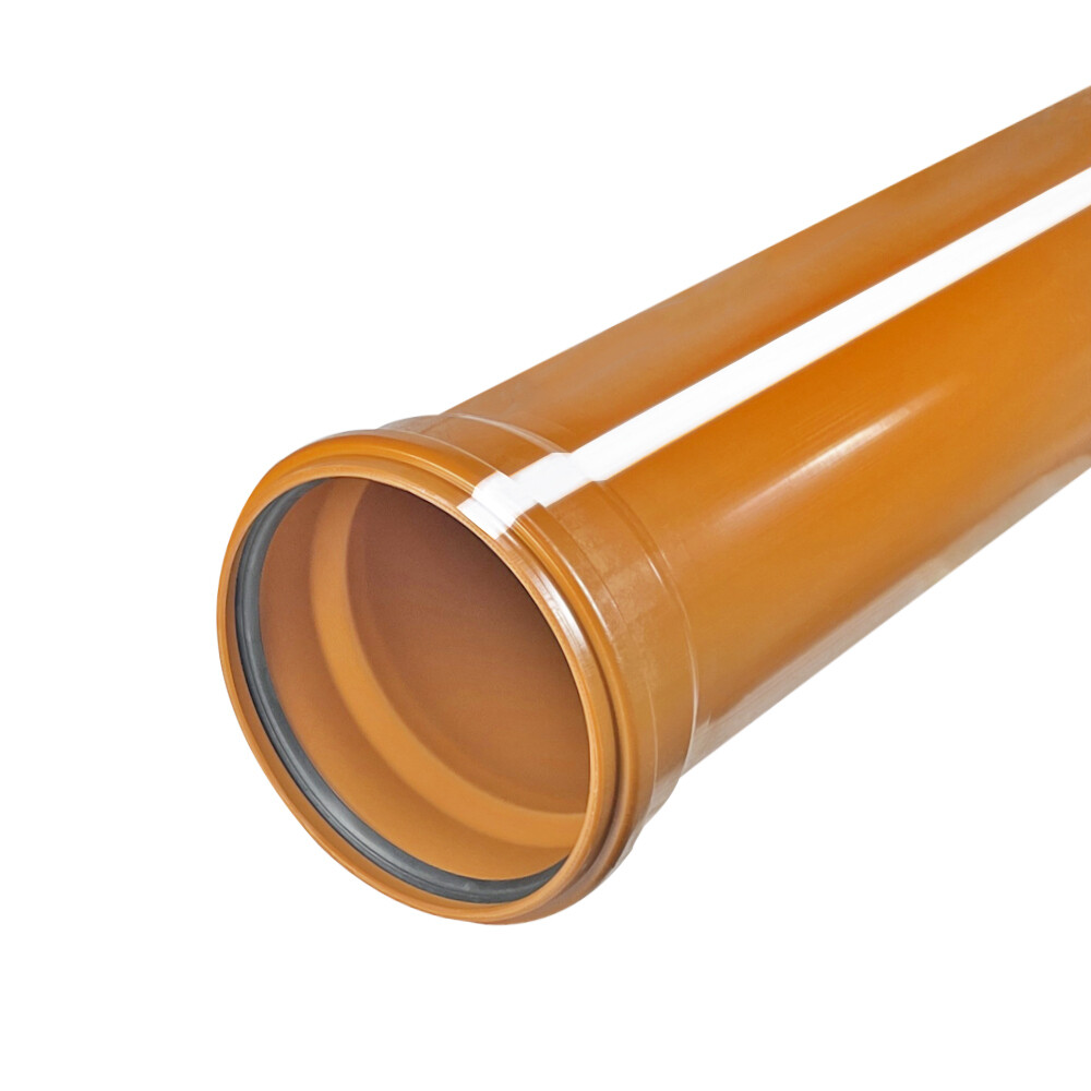 Труба канализационная Valfex d160х1000 мм для наружной канализации (301600100)