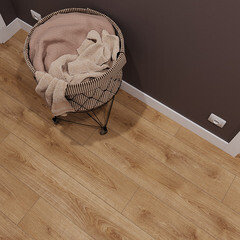 Ламинат 33 класс Egger Home дуб брукс медовый 1,994 кв.м 8 мм с фаской - фото 7