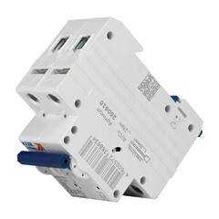 Автоматический выключатель модульный КЭАЗ OptiDin 2P 63А тип C 6 кА 220 В (260610) - фото 3