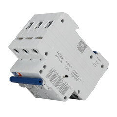 Автоматический выключатель модульный КЭАЗ OptiDin 3P 16А тип C 6 кА 380 В (260791) - фото 2