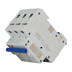 Автоматический выключатель модульный КЭАЗ OptiDin 3P 20А тип C 6 кА 380 В (260793) - фото 3