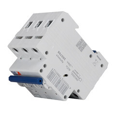 Автоматический выключатель модульный КЭАЗ OptiDin 3P 40А тип C 6 кА 380 В (260798) - фото 3