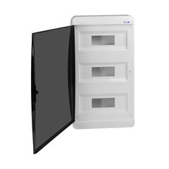 Щит распределительный навесной КЭАЗ OptiBox ЩРН пластиковый IP41 535х290х102 мм 36 модулей - фото 2