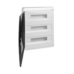 Щит распределительный навесной КЭАЗ OptiBox ЩРН пластиковый IP41 535х398х102 мм 54 модуля - фото 2