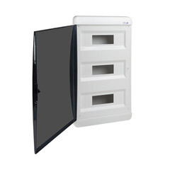 Щит распределительный встраиваемый КЭАЗ OptiBox ЩРВ пластиковый IP41 535х290х102 мм 36 модулей - фото 6