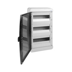 Щит распределительный навесной КЭАЗ OptiBox ЩРН пластиковый IP65 560х300х153 мм 36 модулей - фото 6