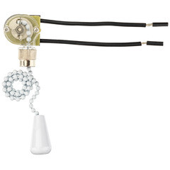 Изображение товара Выключатель цепочка для светильника Duwi IP20 230 В белый (26803 1)