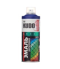 Эмаль аэрозольная Kudo Satin синяя полуматовая RAL 5002 520 мл - фото 2