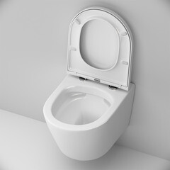 Унитаз подвесной AM.PM Sense безободковый с сиденьем дюропласт микролифт (C741701SC) - фото 8