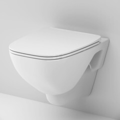 Унитаз подвесной AM.PM X-Joy безободковый с сиденьем дюропласт микролифт (C851701SC) - фото 8