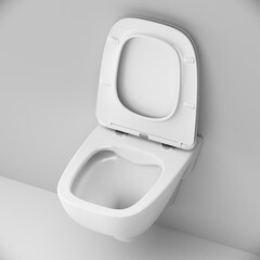 Унитаз подвесной AM.PM X-Joy безободковый с сиденьем дюропласт микролифт (C851701SC) - фото 7