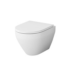 Унитаз подвесной AM.PM Spirit 2.0 безободковый без сиденья (C701700WH)