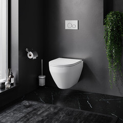 Унитаз подвесной AM.PM Spirit 2.0 безободковый без сиденья (C701700WH) - фото 3