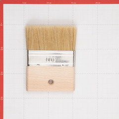 Кисть плоская смешанная щетина без ручки Wenzo 100х14 мм для красок на любой основе - фото 3