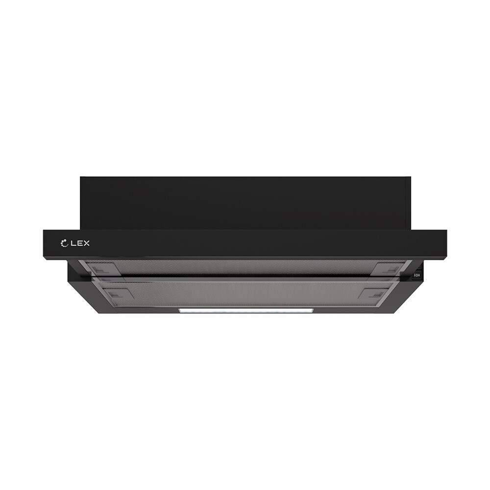 Изображение товара Кухонная вытяжка встраиваемая Lex Hermes 600 60 см черная Изображение товара Кухонная вытяжка встраиваемая Lex Hermes 600 60 см черная