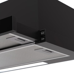Кухонная вытяжка встраиваемая Lex Hermes 600 60 см черная - фото 3