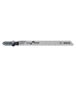 Пилки для лобзика Bosch T101BR (2608630014) по дереву L74 мм чистый рез ...