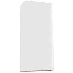 Изображение товара Шторка на ванну распашная 100х140х0,6 см профиль хром Abber Ewiges Wasser (AG52100)